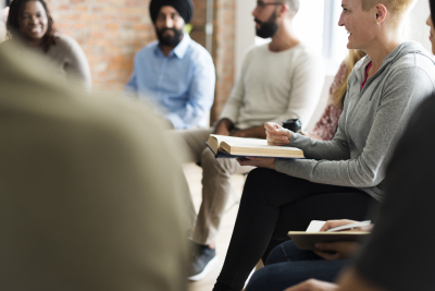 group of people having discussion