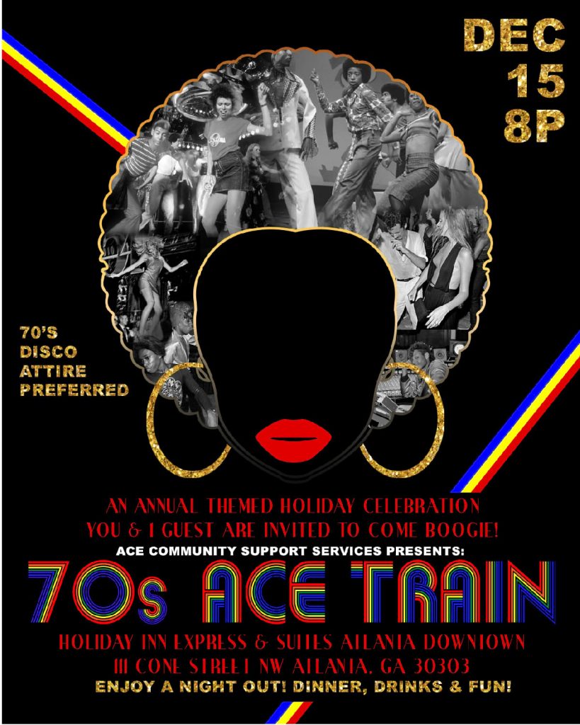 70s Ace Train poster
